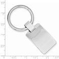 thumbnail image 2 of 925 Sterling Silver Rhodium Plated Key Chain, 2 of 7