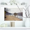 thumbnail image 1 of Plitvice Lakes Wooden Bridge - Landscape Photo Canvas Art Print, 1 of 3