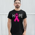 thumbnail image 3 of Tee Hunt Hope Breast Cancer Awareness Ribbon T-Shirt, 3 of 5