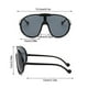 thumbnail image 2 of Gafas De Sol Extragrandes Para Mujer Y Hombre, Gafas De Sol De Moda Con Protección Solar 400, Gafas Protectoras, 2 of 4