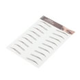 thumbnail image 5 of Unique Bargains Tatouage Simulation Sourcils pour Femmes 1 Pce Croissant de Lune, Marron, 5 of 5