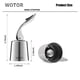 thumbnail image 3 of Tapones para botellas de vino WOTOR de acero inoxidable con silicona, paquete de 2, 3 of 6