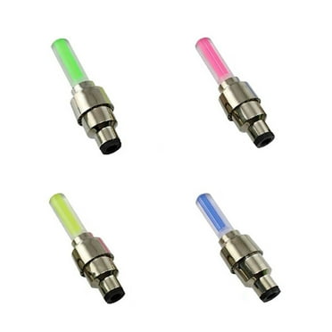 2pcs Wheel Lights Tire Light for Car Bike Motorcycle (Green)
