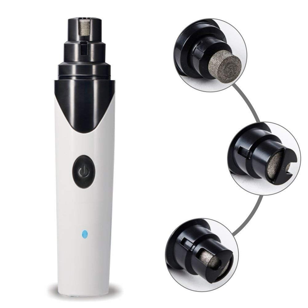 Pet Nail Grinder, Dog Electric Nail Grinder Rechargeable Cat Nail