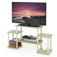 thumbnail image 4 of Furinno 11257 Turn-N-Tube No Tools Entertainment Center, Cream Faux Marble/White, 4 of 5