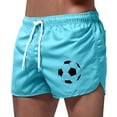 thumbnail image 4 of Kcolen Swim Trunks Men Gradient Beach Board Shorts Comfy Swimming Trunks Men's Swim Trunks Beach Summer Loose Fit Swimwear, 4 of 6