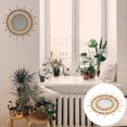 thumbnail image 6 of unbranded 2 pcs  Mirror Decor Wicker Weaving Craft Decorative Wall Mirror Indoor Mirror Decor, 6 of 8