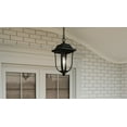 thumbnail image 5 of Quoizel Mulberry 1-Light Matte Black Outdoor Hanging Lantern, 5 of 9