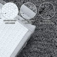 thumbnail image 3 of Accent Home Bathroom Rug Mat, Extra Soft Absorbent Premium Bath Rug, Non-Slip Comfortable Bath Mat, Carpet for Tub, Shower, Bath Room, Pack of 2 24x36 inch in Grey Color., 3 of 5