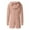 Pink, variant on Dyfzdhu Bodysuits for Women Solid Color Hooded Long Sleeved Plush Jumpsuit Grey