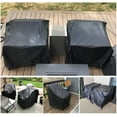 thumbnail image 2 of Muebles de exterior, funda estrecha para silla, funda para silla, funda impermeable y a prueba de polvo para exteriores, balcón de jardín, funda para patio (80 * 85 * 92 cm-2 piezas), 2 of 4