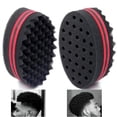 thumbnail image 1 of Barber Sponge Brush Twist Hair For Wave,Dreadlock,Coils,Afro Curl As Hair Care Tool Hole Diameter Suitable -2PCS, 1 of 5