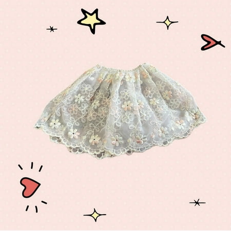 Lol Surprise doll OMG Bartz 1960's Pak 921 Floral Lace Slip Petticoat Pastel Flowers