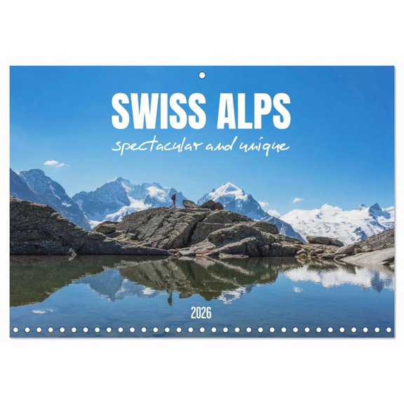 Swiss Alps - spectacular and unique (Monthly Wall Calendar 2026 11.7 x 16.5 (open)), CALVENDO 14 Month Calendar