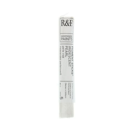 UPC: 0836943005808 | R&F Handmade Paints Pigment Stick  38ml  Iridescent Pearl