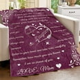 thumbnail image 4 of LHSHID Daughter Blanket Daughter Blankets from Mom Dad Birthday for Daughter I Love You Daughter Presents to My Daughter Daughter Soft Flannel Letter Throw Blanket 30"x40", 4 of 7