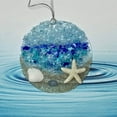 thumbnail image 3 of New Acrylic Shell Round Beach Ornament Sun Catcher Memorial Crafts Couple Crashing Wave Pendant Sea Glass Sun Catcher D, 3 of 8
