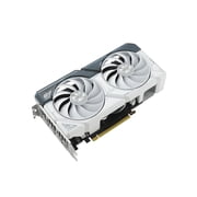 ASUS Dual GeForce RTX 4060 Ti White Edition 8GB GDDR6 (PCIe 4.0, 8GB GDDR6, DLSS 3, HDMI 2.1, DisplayPort 1.4a, Axial-tech fan design, 0dB technology) DUAL-RTX4060TI-8G-WHITE