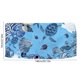 thumbnail image 3 of Toalla de playa con temática marina, con estampados de estrellas de mar, conchas y tortugas marinas. Toalla de microfibra absorbente de secado rápido, ideal para viajes, piscina y uso al aire libre., 3 of 6