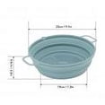 thumbnail image 2 of Air Cooker Fryer Silicone Liner, Kitchen and Home Air Fryers Accessories with Double Handle Design Applicable to Fryers Microwave Ovens, 2 of 9