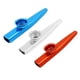 thumbnail image 1 of Flautas de boca de instrumento musical de viento de madera Kazoos de metal para principiantes (rojo), 1 of 5