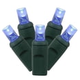 thumbnail image 1 of 50Lt LED Bulb Blue & Green Wire End Connecting Light Set - 6 in. x 25 ft. LED Bulb, 1 of 1