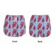 thumbnail image 3 of Balery Cartoon Lobsters 2 Pantalones cortos deportivos para mujer con forro y dos bolsillos, elásticos, para entrenamiento, gimnasio, yoga-X-Large, 3 of 7