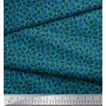thumbnail image 2 of Soimoi Poly Georgette Fabric Crown Victorian Style Print Sewing Fabric Yard 42 Inch Wide, 2 of 3