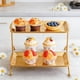 thumbnail image 5 of Expositor de postres, bandeja para servir, soporte para pasteles, plato para aperitivos de frutas M, 5 of 8