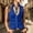 Blue, variant on Women's Sleeveless Jacket Baeitkot Women's Fashion Women's Sleeveless Casual Jacket Top Pink L
