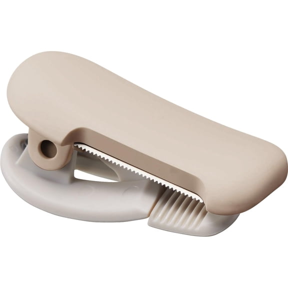 CCOCC Washi Tape Cutter, Masking Tape Dispenser, Mini Portable Light Cutting, Clip Type Washi Tape Dispenser (10-15Mm, Pastel Brown)