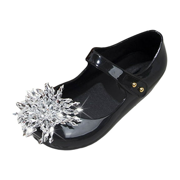 Mostsola Girls Mary Jane Shoes Glitter Cute Princess Wedding Party Dress Shoes Jelly Shoes Flats