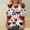 Red, variant on Vetsdori Womens Plus Size Tops 3/4 Sleeve Valentine Blouses Summer Holiday Cute,Trendy Gifts for Girlfriend T-Shirts for Junior Crew Neck