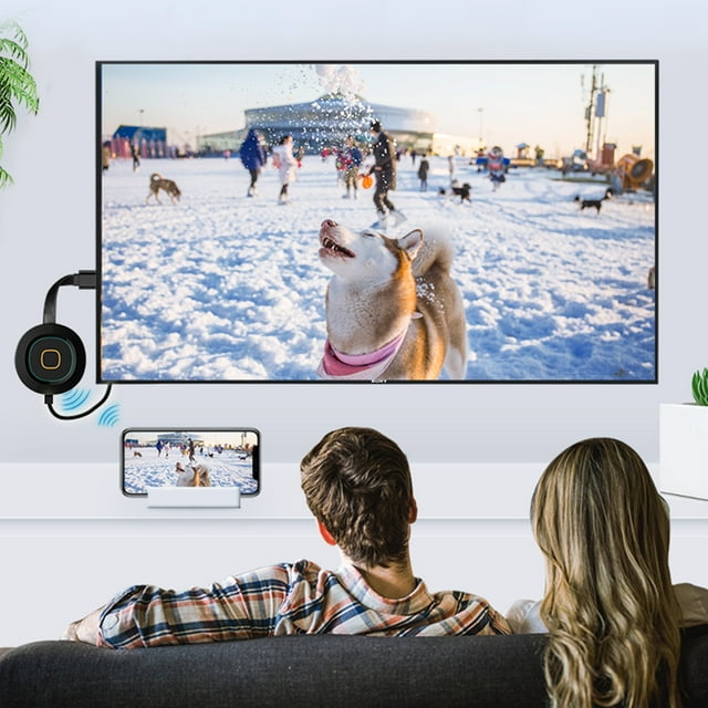 IROINID Intelligent WiFi High-definition Same Screen HDMI Same Screen Projection Playback Mobile TWS Same Screen Device,Clearance Deals