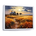 thumbnail image 2 of Designart "Barn Country Legacy Painting II" Farmhouse Floater Framed Canvas Print, 2 of 7