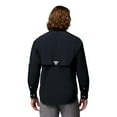 thumbnail image 2 of Camisa de pesca Columbia PFG Bahama II de manga larga negra para hombre, 2 of 5