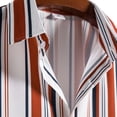 thumbnail image 3 of Eashery Men's Casual Daily shirtsStriped Mens Button Down Shirt White L, 3 of 5
