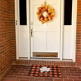 thumbnail image 5 of BJUTIR Thanksgiving Fall Decorative Door Mat Farmhouse Happy Fall Yall Doormat Autumn Buffalo Plaid Doormats Non Slip Fall Indoor Floor Mat Low Profile Entryway Rug For Autumn Holiday Mat, 5 of 5