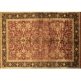 thumbnail image 1 of Ahgly Company Indoor Rectangle Oriental Brown Industrial Area Rugs, 4' x 6', 1 of 4