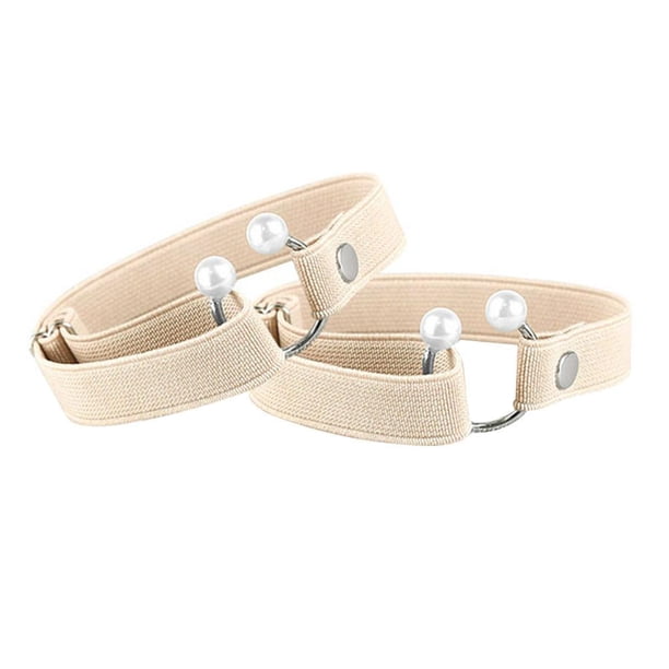 Cordones De Tacones Altos Para Mujer, Cordones De Tacones De Banda Elástica, Cordones De Moda Sin Corbata, Hebilla De Cordones Perezosos 1 Par Minnieouse AP006295-02