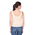 thumbnail image 6 of eloria Skin Women's Aqua Fine Cotton Rich Camisole, Women's Suit Slip Nighty, 6 of 6
