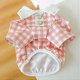 thumbnail image 4 of Camisa de verano para perro, estilo a cuadros, con dibujos animados, bonita, con cuello de oso, para bebé, Yorkshire, maltés, 4 of 5