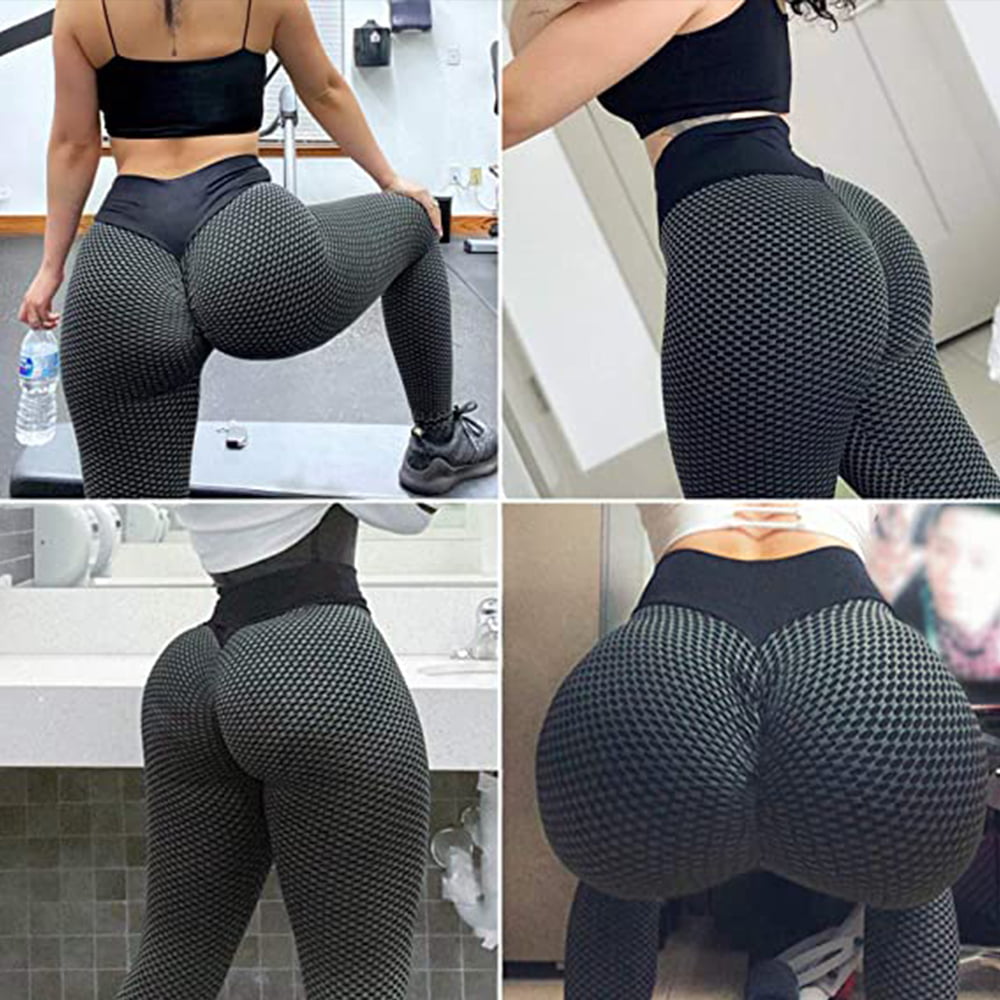 PUYYDS Hollow Out Gradient Yoga Pants Women Seamless Leggings Gym Workout  Tights High Waist Mesh Legging Women Sport Pants For Fitness