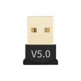 thumbnail image 1 of Adaptador compatible con Bluetooth 5.0 Receptor USB de audio portátil 2.4G para PC portátil, 1 of 5