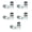 Style 5, variant on Yihuala 10Pcs Golfing Ferrules for Iron Shafts Golfing Accessories Golfing Tapered Ferrules Fit 0.35Inch 0.37Inch Iron Shafts