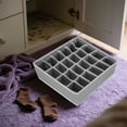 thumbnail image 7 of 24 Grid Sock Organizer Non Woven Fabric Storage Solution For Underwear Accessories Space Saving Closet Organizer Home Textile, 7 of 7