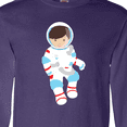 thumbnail image 4 of Inktastic Cute Boy, Astronaut, Cosmonaut, Space Flight Long Sleeve T-Shirt, 4 of 5