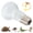 White, variant on M Buder 100W E27 Reptile Bulb UVA Basking Heat Lamp for Snake Amphibian Turtle Lizard Terrarium Heating Hot Light 220V-230V Essential Pet Habitat Temperature Control Accessory, Silver (11cm/4.3in)