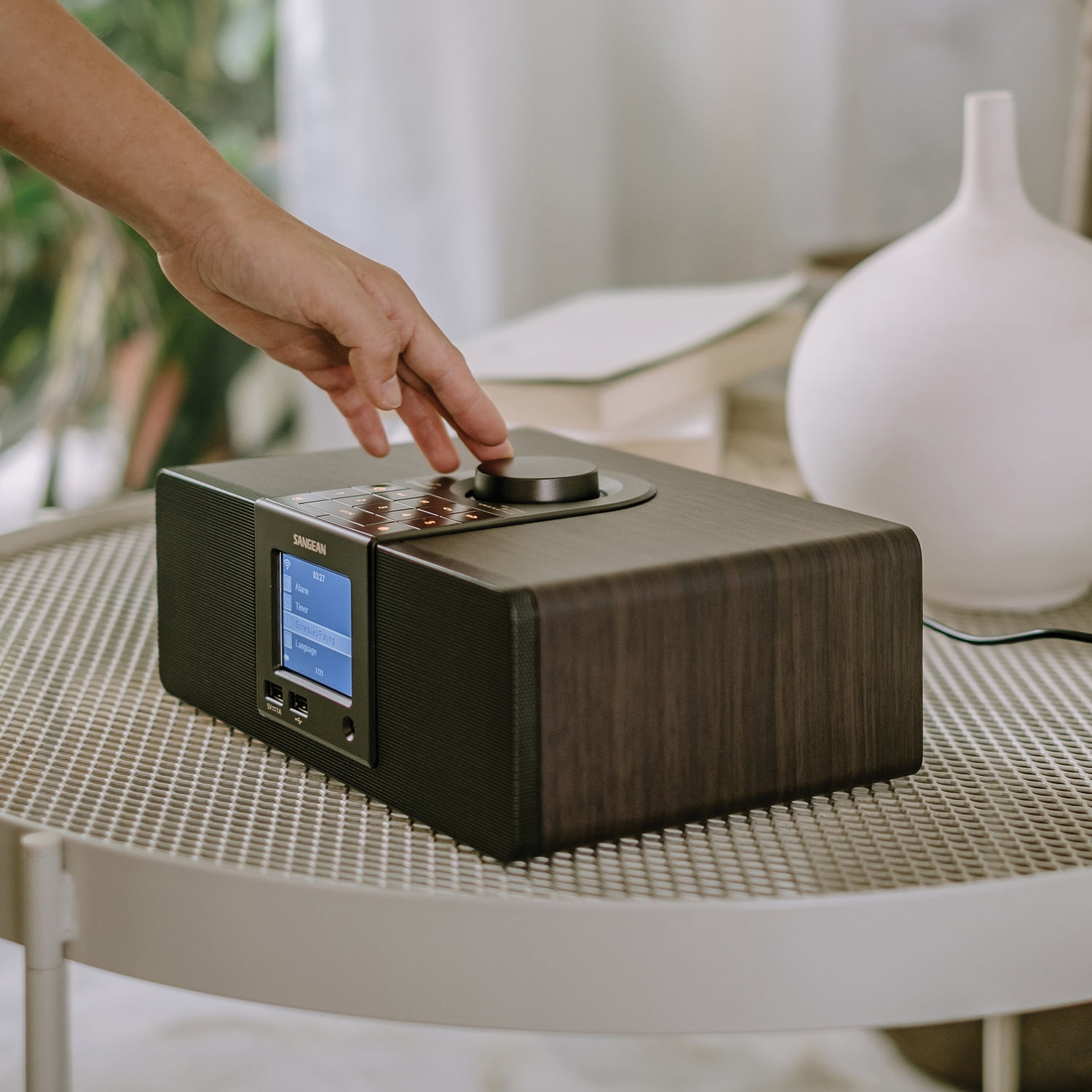 Sangean Bluetooth LCD Display Wi-Fi Internet Radio