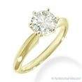 thumbnail image 2 of Round Cut Forever ONE Moissanite 6-Prong Solitaire Engagement Ring in 14k Yellow Gold, 2 of 4